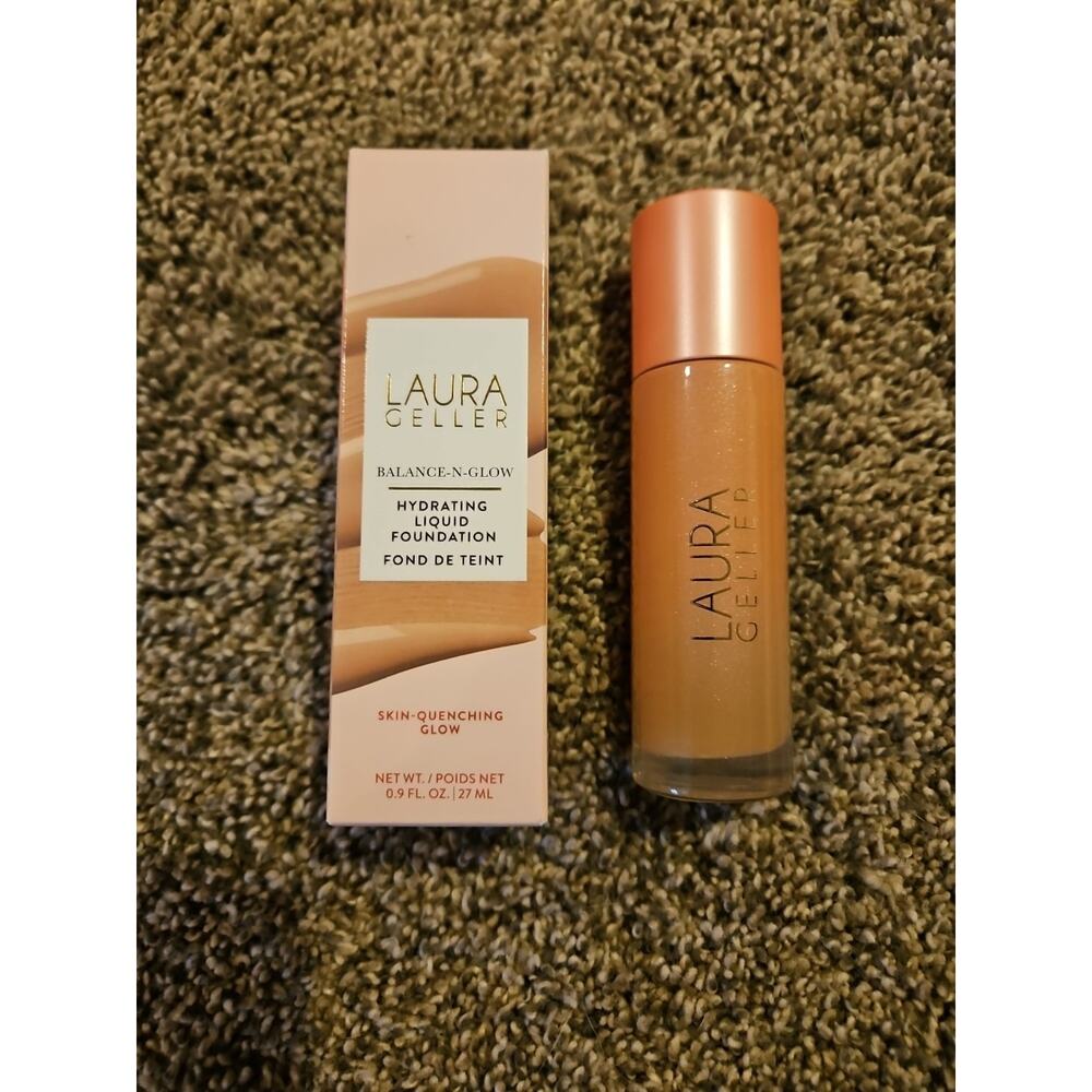 Laura Geller Balance N Glow Hydrating Liquid Foundation 0.9 Oz‎ MEDIUM NEW